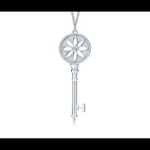 Tiffany & Co. Daisy Key Pendant Necklace